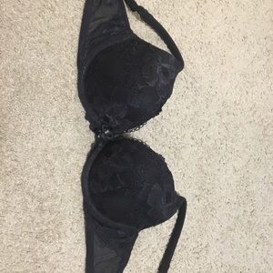 Black lacy Victoria’s Secret bra size 34B